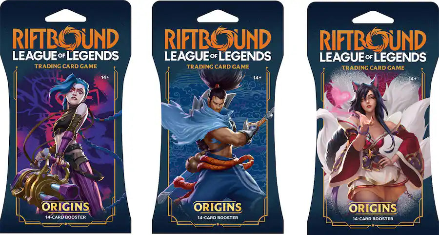 Riftbound: League of Legends TCG Origins Premiere Sleeved Booster Pack
