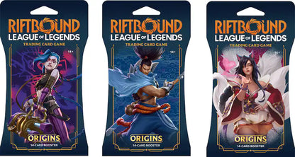 Riftbound: League of Legends TCG Origins Premiere Sleeved Booster Pack
