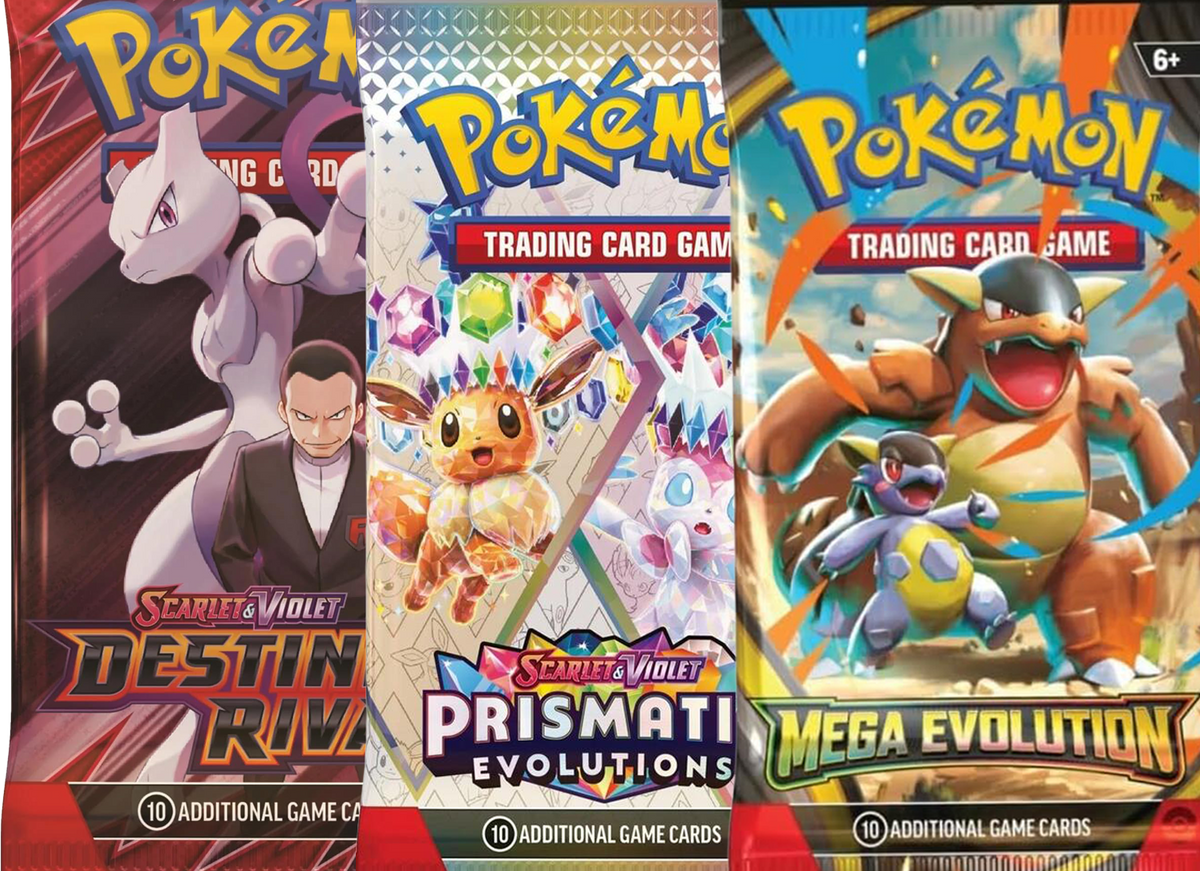 3 Booster Packs
