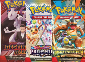 3 Booster Packs