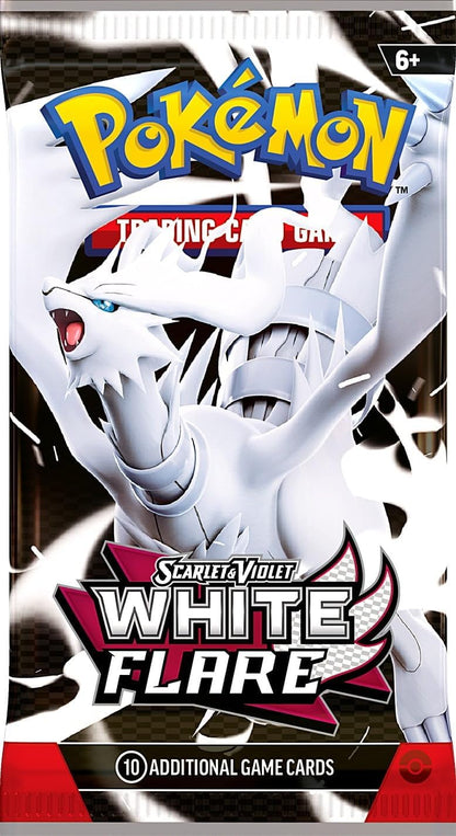 White Flare Sealed Booster Pack