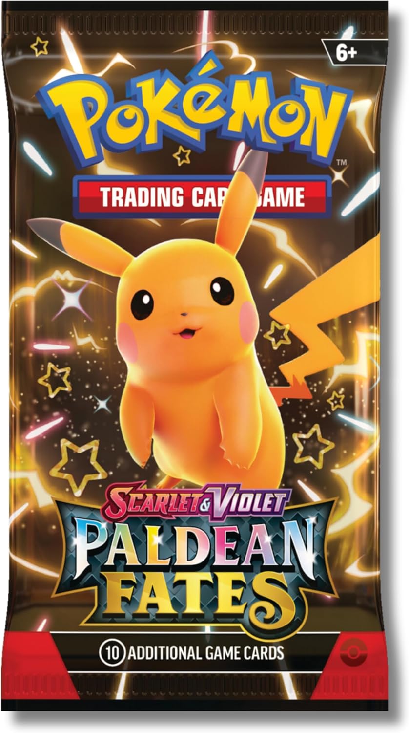 Paldean Fates Shiny Pikachu Booster