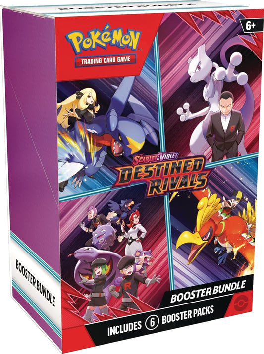 Pokemon Destined Rivals 6-Pack Booster Bundle
