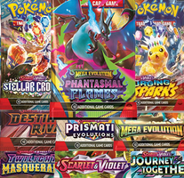 9 Booster Packs