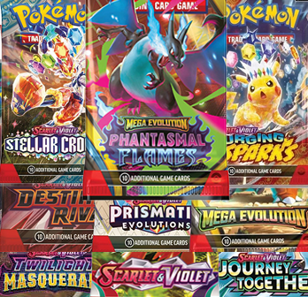 9 Booster Packs
