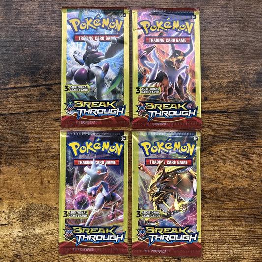 Pokemon Cards - 3 Booster Packs (Random packs)