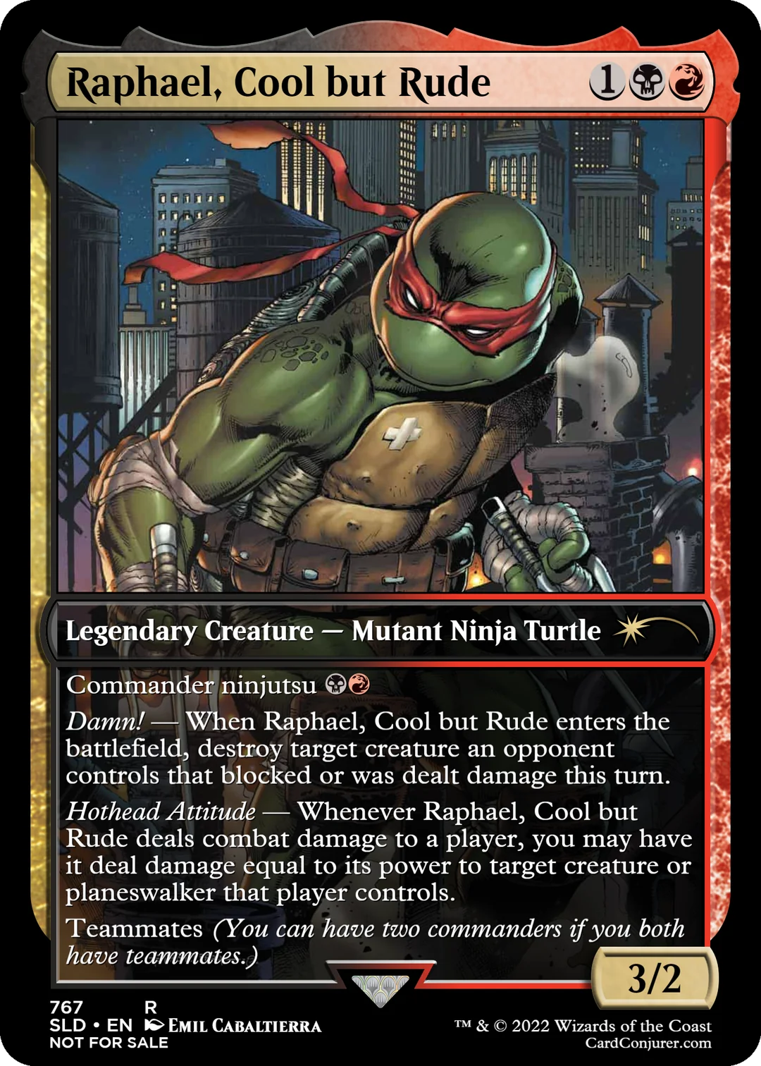 Magic The Gathering - Turtle Power Tactical Commander Deck