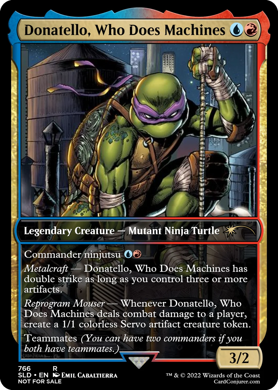 Magic The Gathering - Turtle Power Tactical Commander Deck