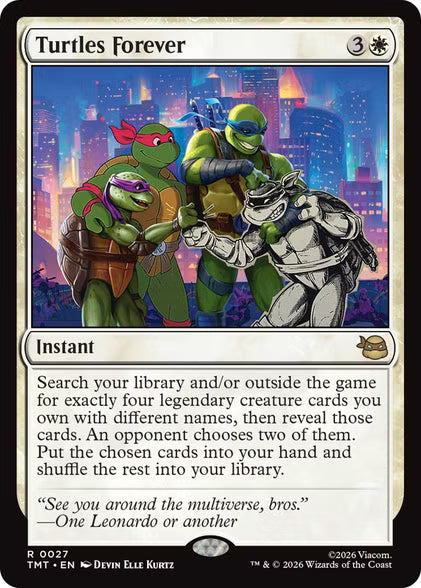 Magic The Gathering - Turtle Power Tactical Commander Deck